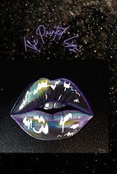 The Painted Lips: Journal Notebook Diary Planner for her for him for them for family for friend for work for home for gift