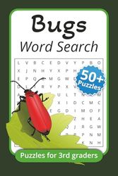 Bug Word Search Puzzle Book: Word Searches with Easy to Read Print about Bugs, Insects, Small Critters and More | 6x9 inches, 110 pages | 50+ puzzles ... Gift for vacations, Holidays and Free Times