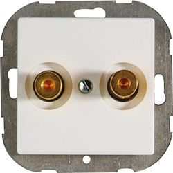 OPUS® 55 luidspreker-aansluitdoos kleur polarwit