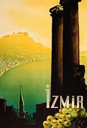 Schatzmix Izmir Turquie Plaque décorative en métal 20 x 30 cm Multicolore 20 x 30 cm
