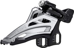 SHIMANO Desviador Doble FD-M4100-E E-Type SS FP 64-69, Adultos Unisex, Gris (Gris), Talla Única