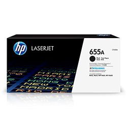 HP 655A CF450A, Cartuccia Toner Originale HP da 12500 Pagine, Compatibile con le Stampanti HP LaserJet Enterprise M652, M653, MFP M681, MFP M682, Nero