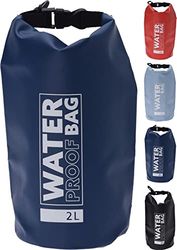 Redcliffs Unisex waterdichte droogzak, lichtblauw, 2 liter