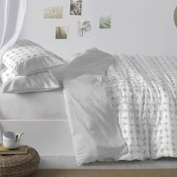 Burrito Blanco | Copripiumino stampato | Letto da 180 cm. (+misure disponibili) | Design 139 | Colore grigio (180 x 190/200 cm)