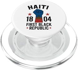 Primera República Negra 1804 Año del Día de la Independencia PopSockets PopGrip para MagSafe