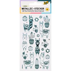 Folia - metallic stickers, ideaal voor het versieren van wenskaarten, knutselwerken en scrapbooking