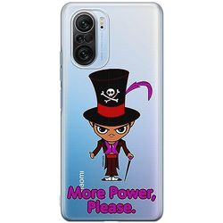 ERT GROUP mobiltelefonfodral för Xiaomi MI 11i/ REDMI K40/K40 PRO/POCO F3/ F3 PRO originalt och officiellt licensierat Disney mönster Dr. Facilier 001, gedeeltelijk transparant
