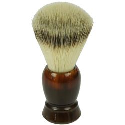 Fantasia Blaireau de rasage avec manche en plastique synthétique – Cheveux, La Havane, H 11 cm