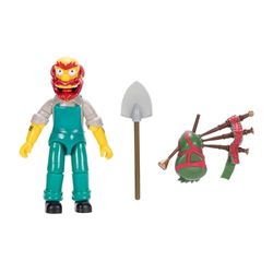 La Figurine Articulée à Collectionner Les Simpsons Groundskeeper Willie de 12,7 cm de Haut