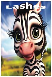 Lashes Zebra Journal: Lashes NFT Animal Collection