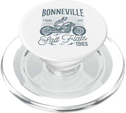 Bonneville Salt Flats Motorcycle Racing Biker Cumpleaños PopSockets PopGrip para MagSafe