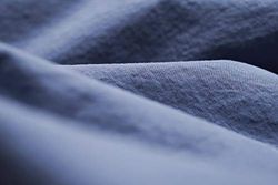 L1NK STUDIO Pillowcases oxford cotton 100% (60X60 cm or 24"X24") (Percale 200 threads) Plain dyed (Pack 2 units) BLUEBERRY