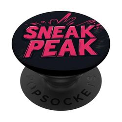 Disfraz de Sneak Peak Statement para adultos y niños PopSockets PopGrip Adhesivo