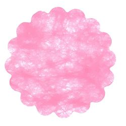 Busta 100 decorazioni tnt effetto tessuto Flower Poly Lab (Ø24cm), rosa fucsia