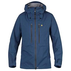 Fjallraven 87403-570 Bergtagen Lite Eco-Shell Jkt M Giacca Uomo Mountain Blue Taglia XS