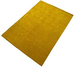 Uni Gold Gabbeh tapijt 100% wol Loom handgemaakt 250x300 cm