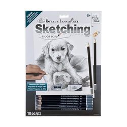 Royal & Langnickel SKETCH MADE EASY - PUPPY WITH TEDDY BEAR