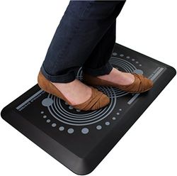 Floortex 40 x 60 cm afs-tex 2000 anti-fatica tappetino rettangolare 40 x 60cm Carbon Black