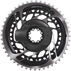 SRAM Unisex's Kit Dm Axs D1 (Powermeter Inclusief Ketting) Power Meters, Polar Grey, 48-35T