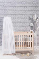 Jollein Véu vintage 155 cm, branco, véu vintage, 155 cm, branco, véu vintage, 155 cm, branco, de