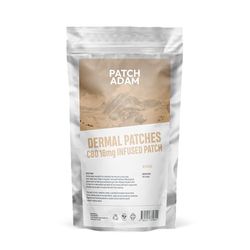 Patch Adam CBD Infused Patches - 16mg CBD Isolate with 24-Hour Release, Easy Application, Hassle-Free Absorption - Pack of 30 Pain Relief Patches