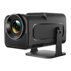 iggual Mini Proyector Portátil MP1080p Android 11 - Conexiones: HDMI, WiFi USB, minijack 3.5, WiFi 6, Bluetooth 5.0 Resolución 1920xx1080 px, Pivotante 180º, Compatible con Miracast -18,8x9,7cm