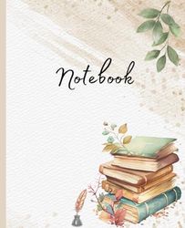 Notebook - Book Theme: Bookish Book Theme Journal Notebook