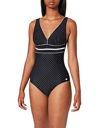 Haute pression Dam Y8040, Noir (Pois Noir/Blanc), 52