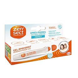 Zen'Sect Gel Apaisant Après–Piqûres – Gel apaisant (31g) – Roll-on Après-Piqûres Moustiques – Aloé Vera