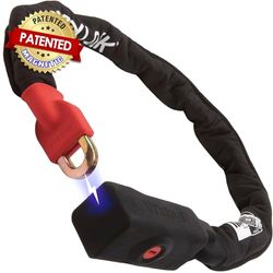 Seatylock Viking Lock Lucchetto, adulti unisex, nero, 110 x 10