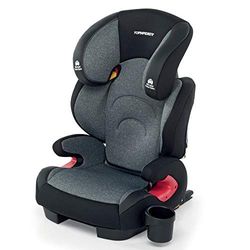 Foppapedretti, Best DuoFix, silla de coche homologada, grupo 2-3 (15-36 kg), para niños de 3 a 12 años, negro (carbon)
