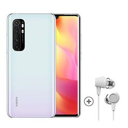 Xiaomi Mi Note 10 Lite Smartphone, Incl. Oordopjes, Glacier White (Wit)