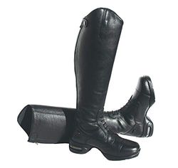 Rhinegold Riding Boot Elite Siena-Botas de equitación (3 (36), Unisex Adulto, Negro, Size 3 (EU36) -Calf 0