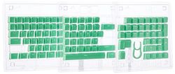 Corsair PBT DOUBLE-SHOT PRO Keycap Mod Kit (tasti in PBT, compatibilità standard della fila inferiore, superficie ruvida, pareti spesse 1,5 mm con carattere retroilluminato, ammortizzatori O-Ring