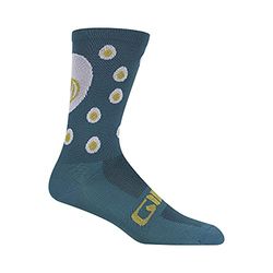 Giro Chaussettes Haute COMP HRBR Bleu Oeufs 40-42 M 22 Unisex-Adult, Matte Harbor Blue, M