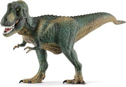 schleich DINOSAURS - Tyrannosaurus Rex, Dinosaurus speelgoed met Realistische Details en Beweegbare Kaak, Fantasierijk Dino speelgoed voor Kinderen Vanaf 4 Jaar, Donkergroene T. Rex Dino - 14587