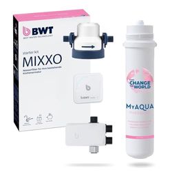 BWT MIXXO starter kit - Mineralizer, Onderbouw waterfilter voor bestaande keukenkraan, Mineralizer-filterpatroon voor het beste water