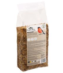 Dehner Natura Premium Nourriture pour Oiseaux Sauvages, friandises pour Oiseaux Sauvages, vers de Farine séchés, Nourriture Toute l'année, Riche en protéines, Nourriture pour Oiseaux Sauvages, 500 g