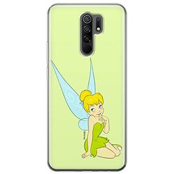Ert Group Funda para teléfono móvil Xiaomi REDMI 9 Original y con Licencia Oficial de Disney con diseño Tinker Bell 005 Perfectamente Adaptada a la Forma del teléfono móvil, Funda Hecha de TPU
