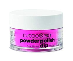 Cuccio Neon Pink Nail Color Dip System Duiken Poeder