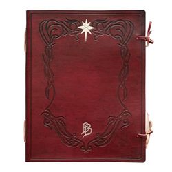 Grupo Erik The Lord Of The Rings Leather Notebook | Plain Notebook | Blank Notebook | Plain Paper Notebook | Leather Journal | Lord Of The Rings Gifts | Lord Of The Rings Merchandise