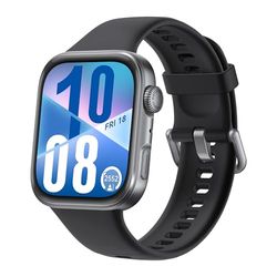 HUAWEI Watch FIT 4 Montre connectée, 100+ Modes d'entraînement, Ultra-Fine, Tracker d'activité, iOS et Android, Autonomie de la Batterie jusqu'à 10 Jours, GPS, Garantie prolongée de 6 Mois, Noir