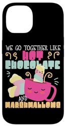 Andiamo Insieme Come Cioccolata Calda E Marshmallow Custodia per iPhone 14