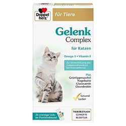 Doppelherz Complexe Articulation pour Chat - Soutien Le métabolisme articulaire de l'ostéoarthrose - 25 Licks