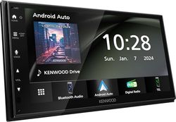 Kenwood DMX5023DABS Digital Car Stereo, 7-inch Display, Apple CarPlay, Android Auto, GPS Navigation, USB, Bluetooth