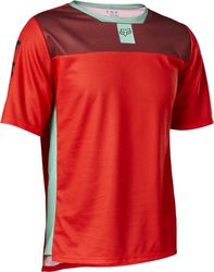 Yth Defend Ss Jersey Fluo Red