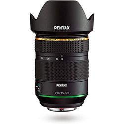 HD Pentax DA 16-50 mm F2,8ED PLM AW 28030 - Objetivo de Zoom estándar con Gran Apertura para Uso con cámaras réflex Digitales con Formato K-Mount APS-C