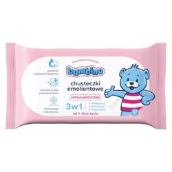 Bambino Chusteczki Emolientowe 3w1, 57 szt.