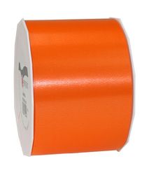 C.E. PATTBERG Nastro colore arancia, rotolo nastro regalo, lungh. 91 m, largh. 90 mm, per decorare, abbellire pacchetti di Natale e pacchi regalo in ogni occasione