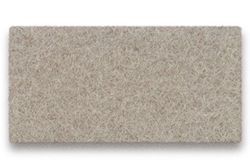 Hey Sign 300104536 Set de Table rectangulaire en Feutre 100% Pure Laine Vierge 45 x 35 cm Épaisseur du Feutre 5 mm